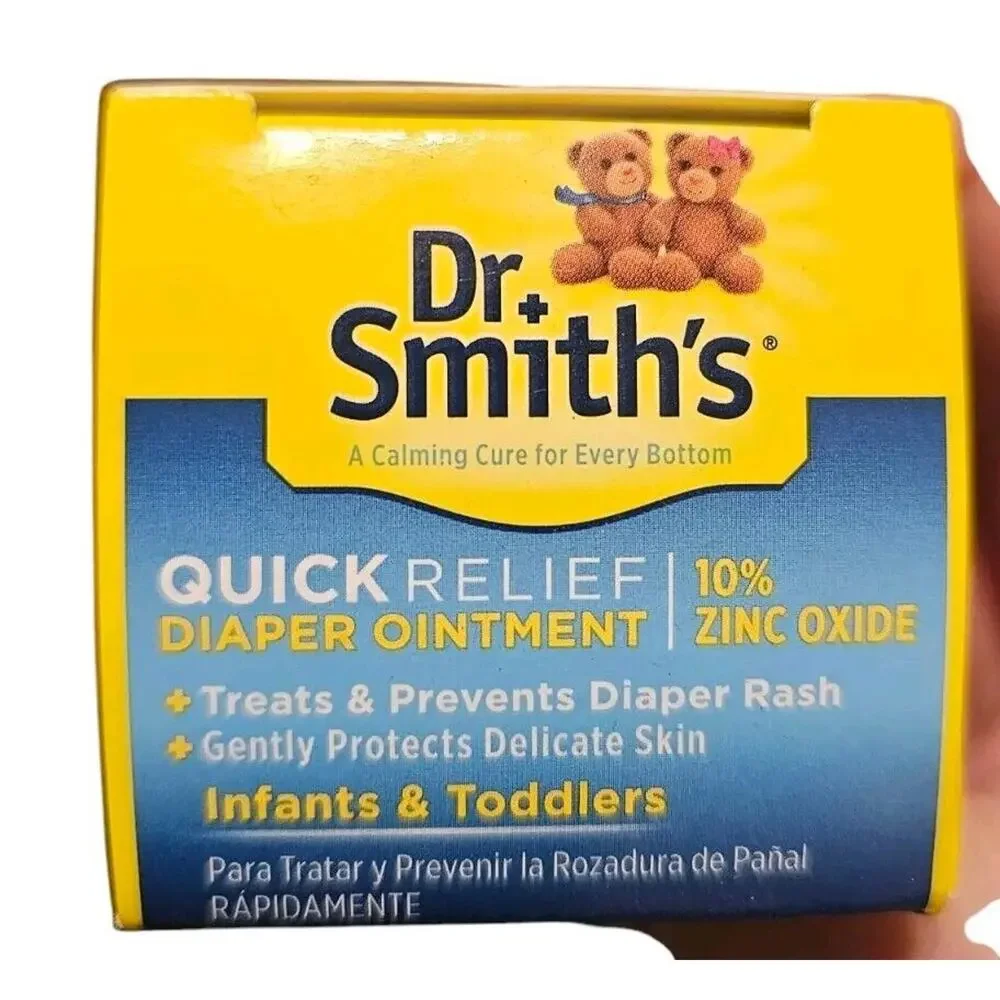 Dr. Smith’s Diaper Ointment Quick Relief Moisture Shield 2-Oz New Sealed
